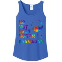 Ramadan Kareem No Not Even Water Ramadan Fasting Muslim Gift Ladies Essential Tank