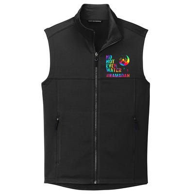 Ramadan Kareem No Not Even Water Ramadan Fasting Muslim Collective Smooth Fleece Vest