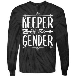 Reveal Keeper Of The Gender Reveal Tie-Dye Long Sleeve Shirt