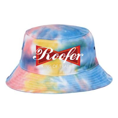 Roofer King Of Trades Funny Roofing Professional Tee Tie Dye Newport Bucket Hat