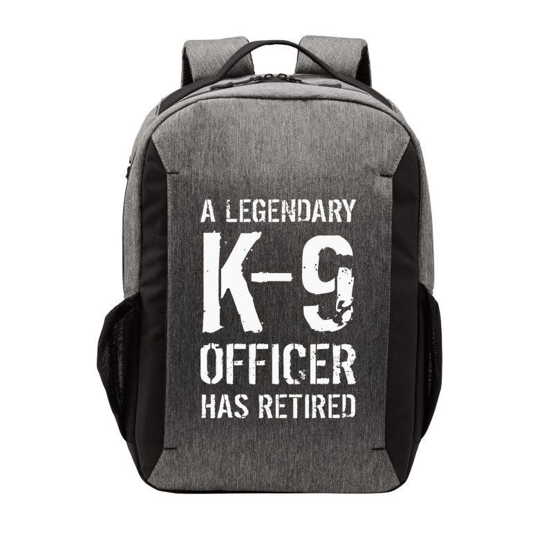 Retired K9 Officer Retirement Gift K9 Police Dog Handler Vector Backpack