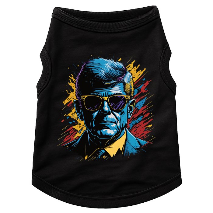 Retro Kennedy Pop 1961 1963 Doggie Tank