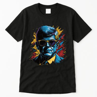Retro Kennedy Pop 1961 1963 Tall T-Shirt