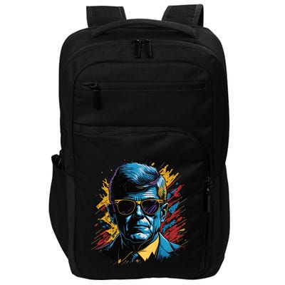 Retro Kennedy Pop 1961 1963 Impact Tech Backpack