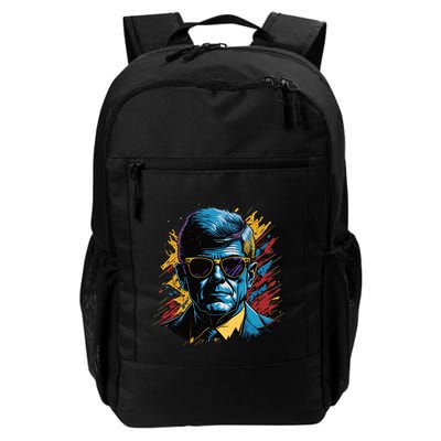 Retro Kennedy Pop 1961 1963 Daily Commute Backpack
