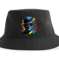 Retro Kennedy Pop 1961 1963 Sustainable Bucket Hat