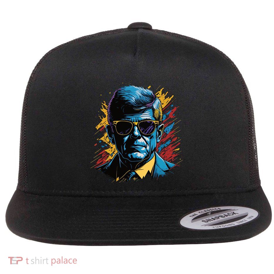Retro Kennedy Pop 1961 1963 Flatbill Hat