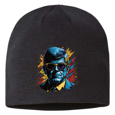 Retro Kennedy Pop 1961 1963 Sustainable Beanie