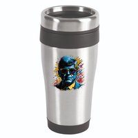 Retro Kennedy Pop 1961 1963 16oz Travel Tumbler