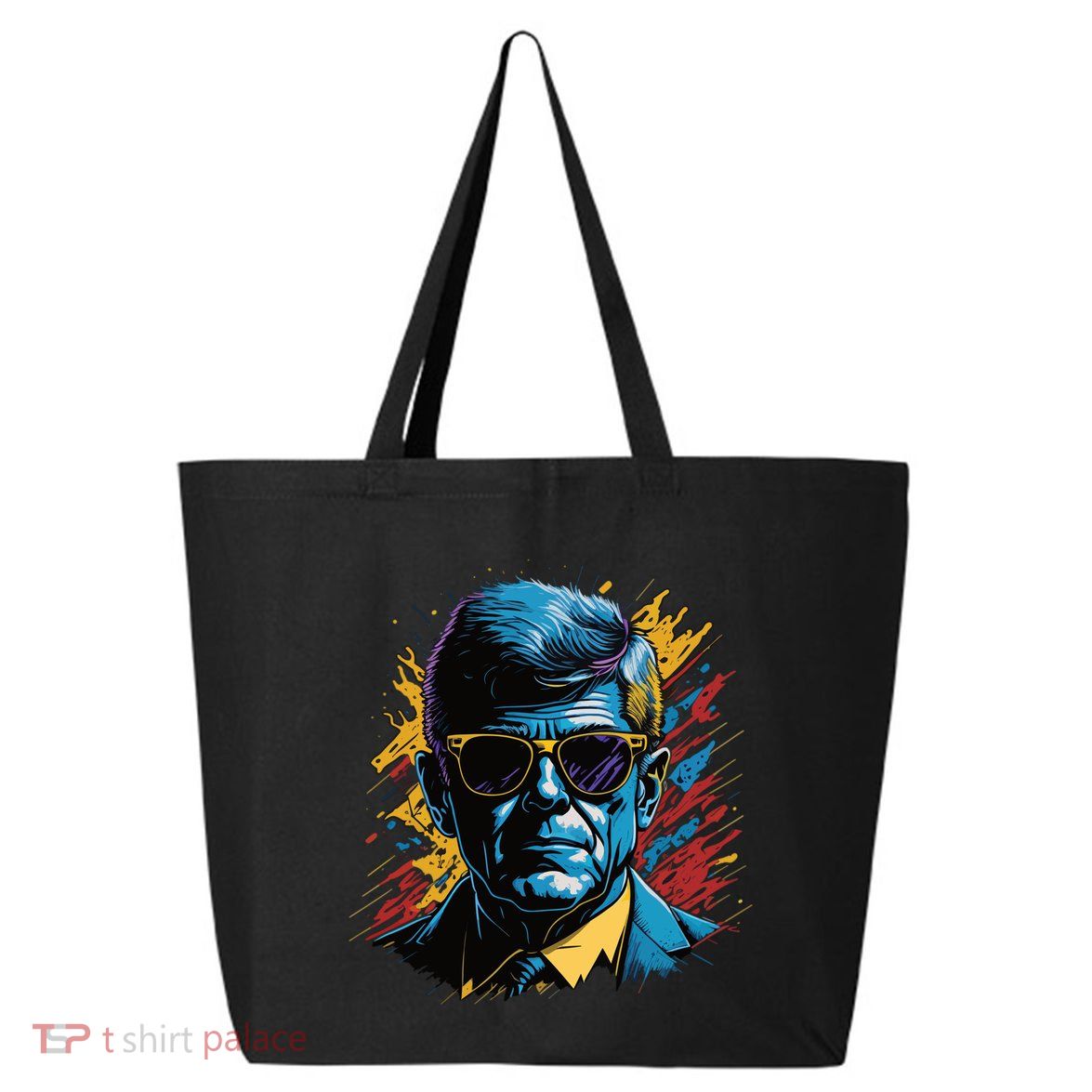 Retro Kennedy Pop 1961 1963 25L Jumbo Tote