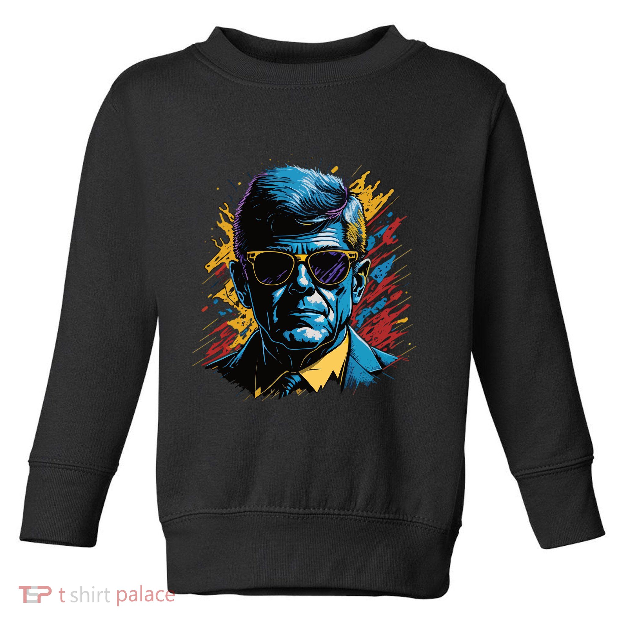 Retro Kennedy Pop 1961 1963 Toddler Sweatshirt
