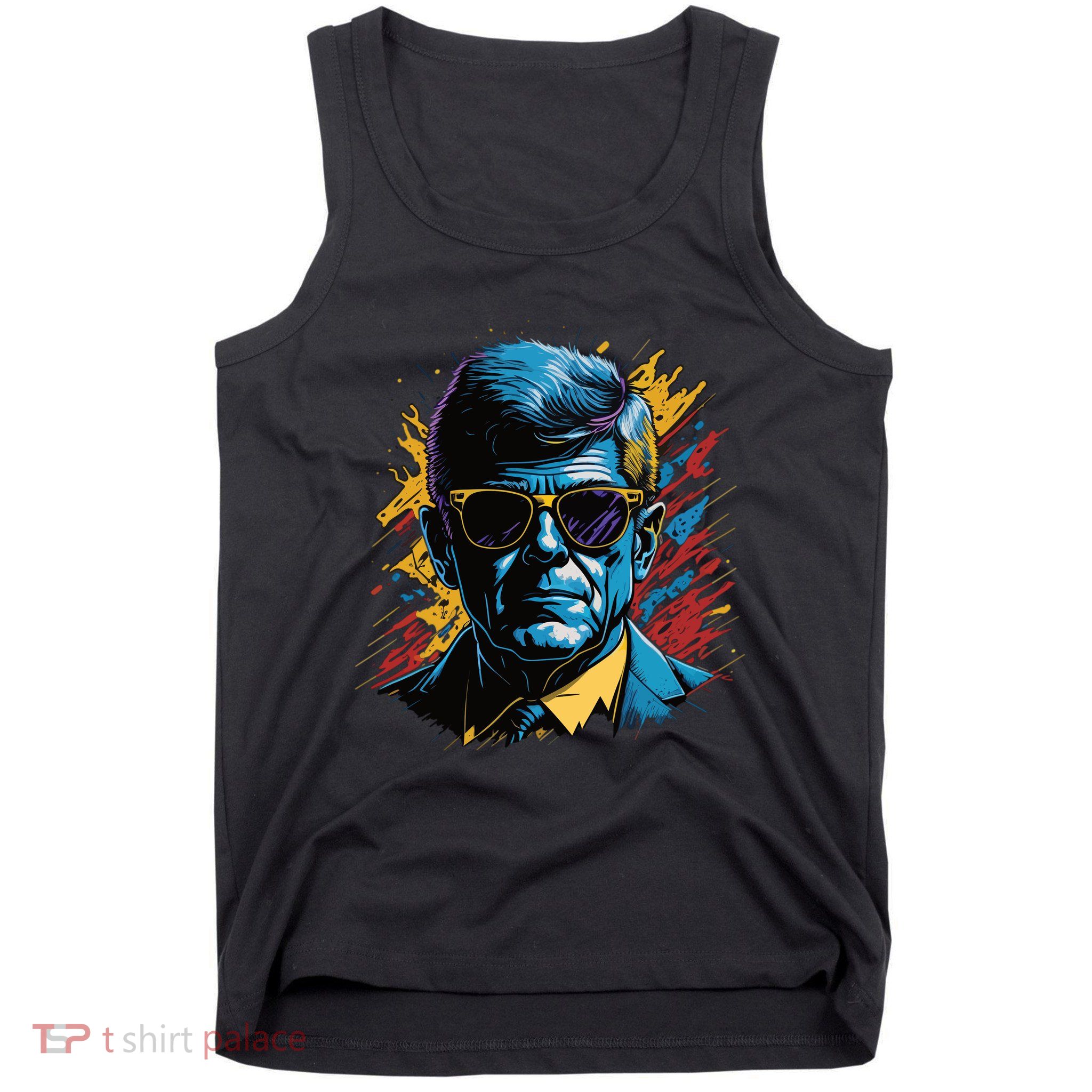 Retro Kennedy Pop 1961 1963 Tank Top