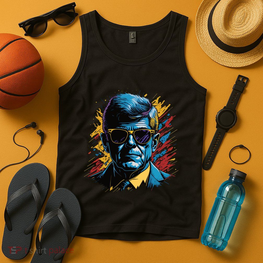 Retro Kennedy Pop 1961 1963 Tank Top