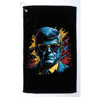 Retro Kennedy Pop 1961 1963 Golf Towel