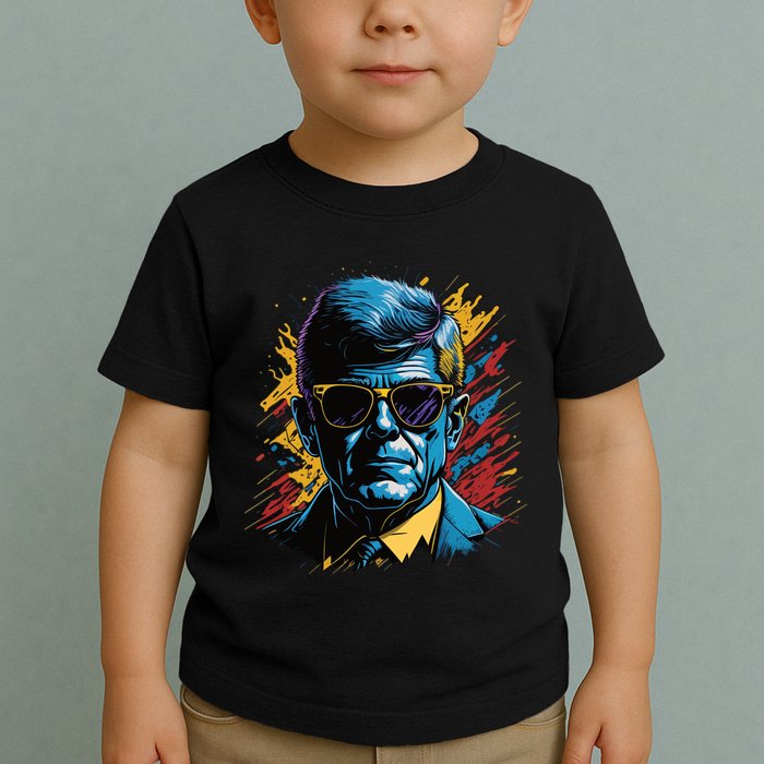 Retro Kennedy Pop 1961 1963 Toddler T-Shirt