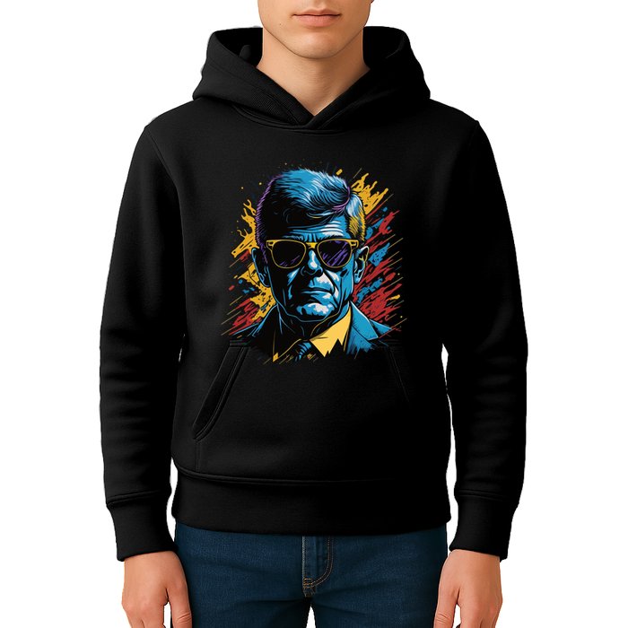 Retro Kennedy Pop 1961 1963 Kids Hoodie