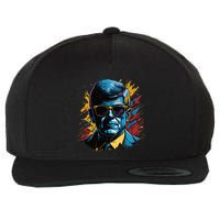 Retro Kennedy Pop 1961 1963 Wool Snapback Cap