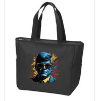 Retro Kennedy Pop 1961 1963 Zip Tote Bag