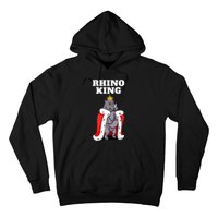 Rhino King Rhino Rhinoceros Hoodie