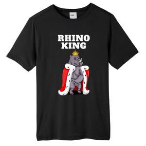 Rhino King Rhino Rhinoceros Tall Fusion ChromaSoft Performance T-Shirt