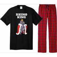 Rhino King Rhino Rhinoceros Pajama Set