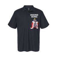 Rhino King Rhino Rhinoceros Softstyle Adult Sport Polo