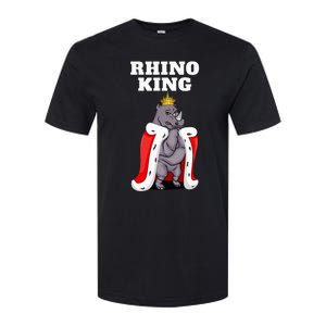 Rhino King Rhino Rhinoceros Softstyle CVC T-Shirt