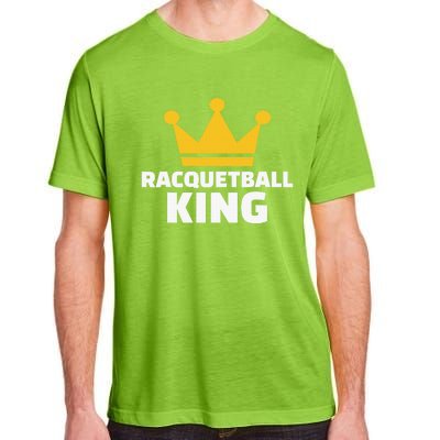 Racquetball King Racket Player Tennis Squash Adult ChromaSoft Performance T-Shirt