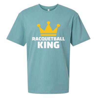 Racquetball King Racket Player Tennis Squash Sueded Cloud Jersey T-Shirt