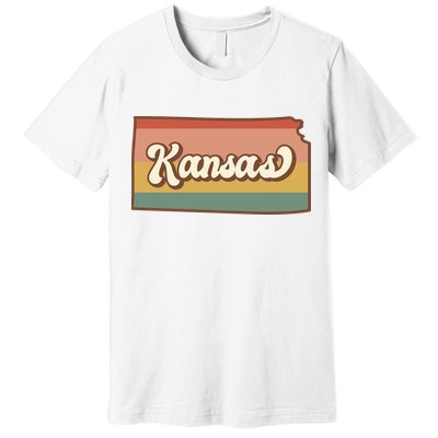 Retro Kansas Premium T-Shirt
