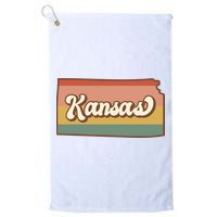 Retro Kansas Golf Towel
