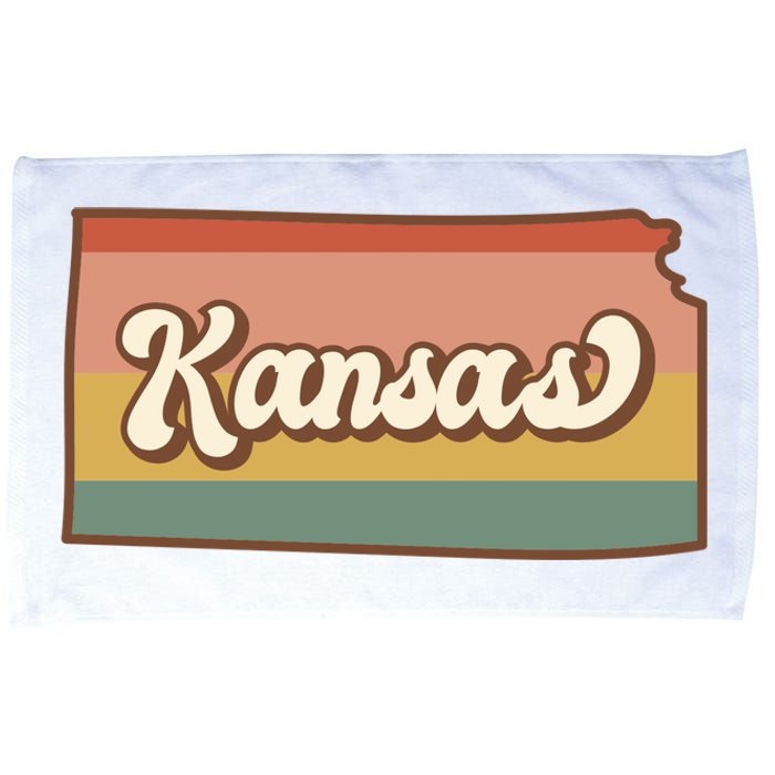 Retro Kansas Microfiber Hand Towel