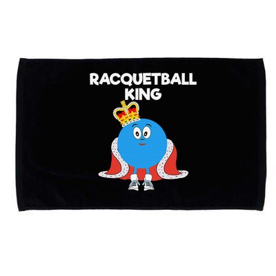 Racquetball King Racket Player Tennis Squash Microfiber Hand Towel