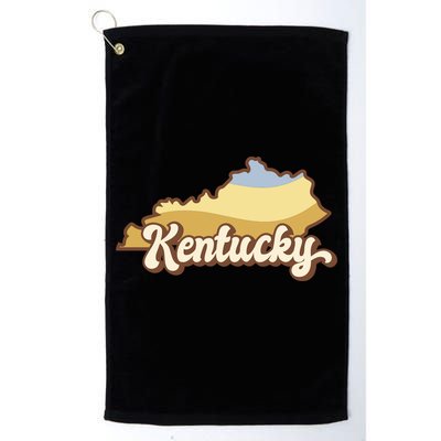 Retro Kentucky Golf Towel