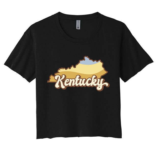 Retro Kentucky Crop Top