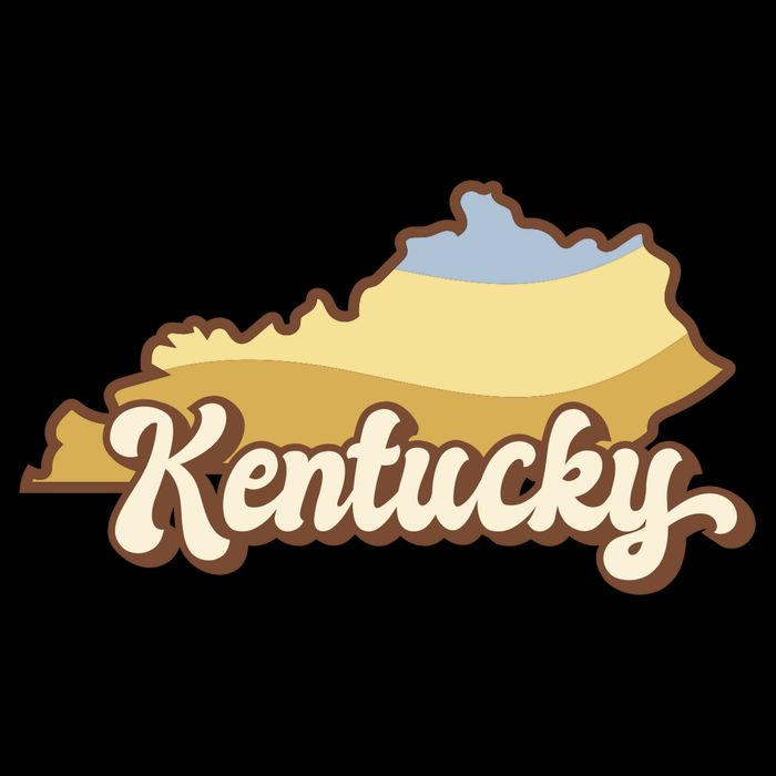 Retro Kentucky Crop Top
