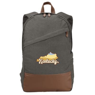 Retro Kentucky Cotton Canvas Backpack
