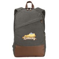 Retro Kentucky Cotton Canvas Backpack