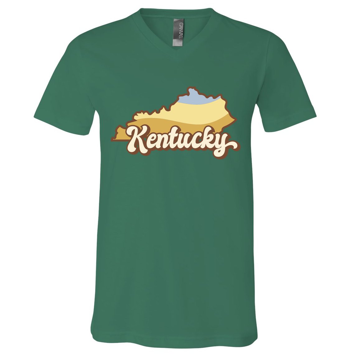 Retro Kentucky V-Neck T-Shirt