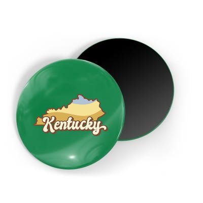 Retro Kentucky Magnet