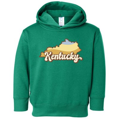 Retro Kentucky Toddler Hoodie