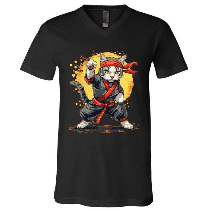 Roaring Kitty V-Neck T-Shirt