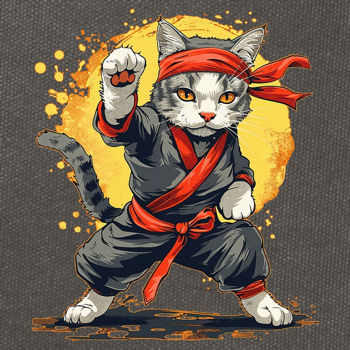 Roaring Kitty Cotton Canvas Backpack