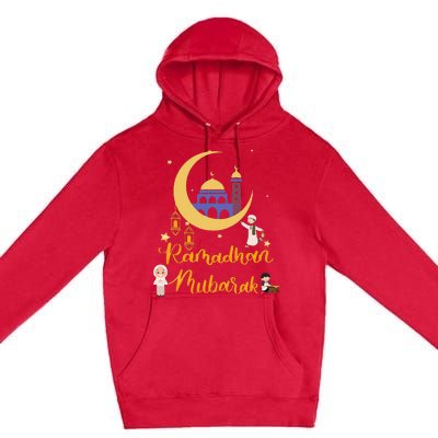 Ramadan Kareem Ramadan Muslims Holy Month Fasting Premium Pullover Hoodie