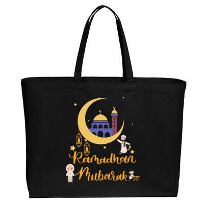 Ramadan Kareem Ramadan Muslims Holy Month Fasting Cotton Canvas Jumbo Tote