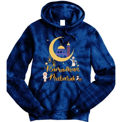 Ramadan Kareem Ramadan Muslims Holy Month Fasting Tie Dye Hoodie