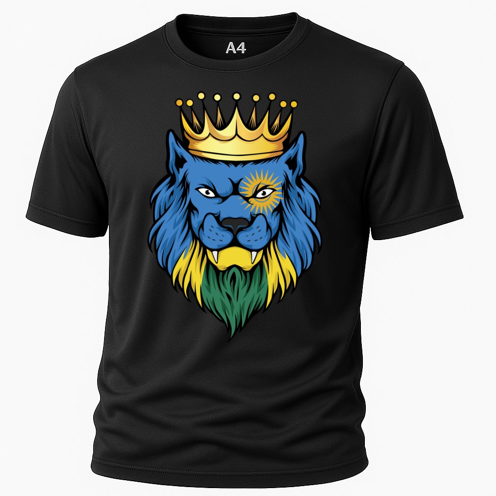 Rwanda King Cooling Performance Crew T-Shirt