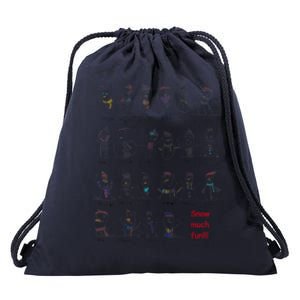 RPC Kindergarten Snowmen Drawstring Bag