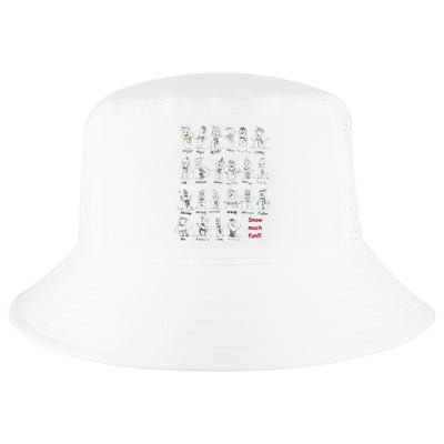 RPC Kindergarten Snowmen Cool Comfort Performance Bucket Hat