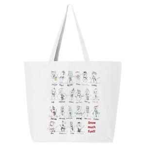 RPC Kindergarten Snowmen 25L Jumbo Tote